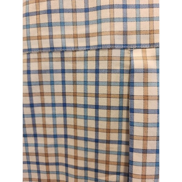 Peter Millar Mens Long Sleeve Button Down Nanoluxe EASY CARE SHIRT SZ XL EUC - Picture 6 of 8